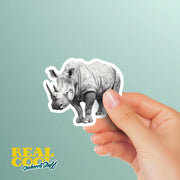 Rhinoceros Sticker | Rhinoceros Decal | Rhino Sticker