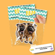 Mastiff Running Sticker - Mastiff Decal for Water Bottles, Car & Laptop - Cute Mastiff Dog Vinyl Art