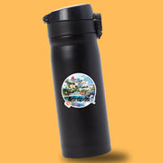 Bermuda Sticker - Waterproof Travel Decal for Laptop, Water Bottle & Scrapbook, Tropical Island Souvenir, Durable Outdoor Vinyl Label