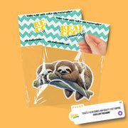 Sloth Sticker | Cute Sleeping Sloth | Sloth Napping Sticker