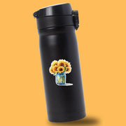 Sunflower Sticker | Sunflowers in a Mason Jar Sticker | Flower Stickers