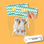 Shih-Tzu Standing Sticker - Shih-Tzu Decal for Water Bottles, Car & Laptop - Cute Shih-Tzu Dog Vinyl Decal