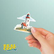 Lighthouse Sticker | Watercolor Lighthouse Sticker | Lighthouse Decal