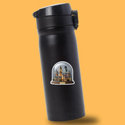 London Sticker | London In A Glass Dome Sticker | England Sticker