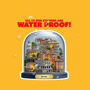 Rome Sticker | Rome In A Glassdome Sticker | Italy Sticker