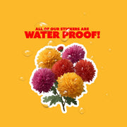 Chrysanthemum Sticker | Flower Stickers | Bouquet of Chrysanthemums Sticker