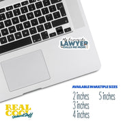 My Favorite Lawyer Sticker Calls Me Mom Sticker | Lawyer Sticker