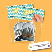 Toronto Sticker | Toronto, Canada Sticker | Toronto In A Glassdome Decal