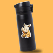 Baby Rhino Sticker | Rhino Sticker | Baby Rhinoceros Decal