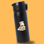 Baby Hippo Sticker | Hippo Sticker | Baby Hippopotamus Decal