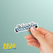 My Favorite Accountant Sticker Calls Me Mom Sticker | Accountant Sticker