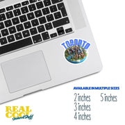 Toronto Sticker | Isometric Toronto Sticker | Toronto Canada Decal