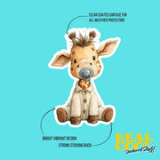Baby Giraffe Sticker | Giraffe Sticker | Baby Giraffe Decal