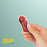 Rubber Steak Sticker | Steak Sticker | Steak Decal