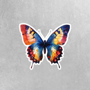 Butterfly Sticker Decal - Colorful Waterproof Butterfly Vinyl Sticker for Laptop, Phone, Car, Scrapbooking & Crafts