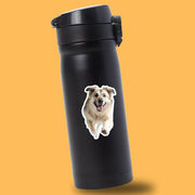 Anatolian Shepherd Running Sticker - Durable Waterproof Vinyl Decal for Cars, Laptops & Water Bottles, Dog Lover Gift