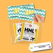 HNL Luggage Tag Sticker | Aviation Stickers | Honolulu Airport Sticker