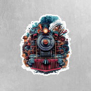 Locomotive Train Sticker - Train Sticker - Locomotive Decal
