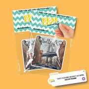 Dumbo Brooklyn NY Sticker – Waterproof Weatherproof Vinyl – Vibrant New York City Travel Sticker – Laptop Water Bottle Car Decal 2”-5”