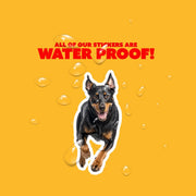 Beauceron Sticker | Running Beauceron Dog Sticker