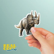 Triceratops Sticker | Dinosaur Water Bottle Sticker | Triceratops Decal