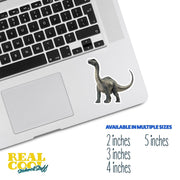 Brontosaurus Sticker | Dinosaur Water Bottle Sticker | Brontosaurus Decal
