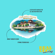 Punakha Dzong Sticker | Bhutan Sticker