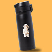 Shih-Tzu Standing Sticker - Shih-Tzu Decal for Water Bottles, Car & Laptop - Cute Shih-Tzu Dog Vinyl Decal