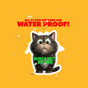 Guilty Cat Sticker | Cat Sticker | Cute Cat Sticker | Funny Cat Sticker