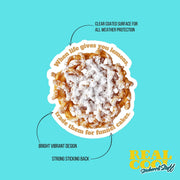 Funnel Cake Sticker | Funny Funnel Cake Sticker | Funnel Cake Pun Sticker