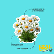 Daisys Sticker | Flowers Decal | Daisy Sticker
