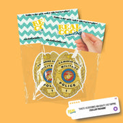 United States Marines Sticker | USMC Military Police Badge Sticker