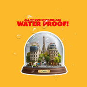 Paris Sticker | Paris In A Glassdome Sticker | France Sticker