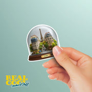 Paris Sticker | Paris In A Glassdome Sticker | France Sticker