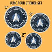 United States Space Force Sticker | US Military Stickers | Air Force