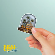 Miami Sticker | Miami Beach Sticker | Miami In A Glassdome Decal