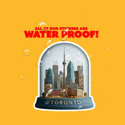 Toronto Sticker | Toronto, Canada Sticker | Toronto In A Glassdome Decal