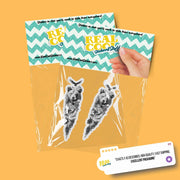 Black Bear Sticker, Durable Waterproof Decal for Laptop, Water Bottle & Car, Cute Animal Vinyl Sticker for Outdoors Lovers Nature Fans