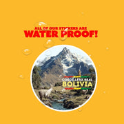 Cordillera Real Bolivia Sticker | Bolivia Decal | Bolivia Souvenir