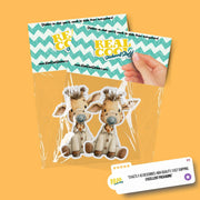 Baby Giraffe Sticker | Giraffe Sticker | Baby Giraffe Decal