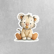 Baby Tiger Sticker | Tiger Sticker | Baby Tiger Decal