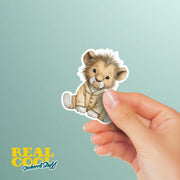 Baby Lion Sticker | Lion Sticker | Baby Lion Decal