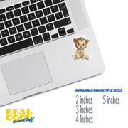 Baby Lion Sticker | Lion Sticker | Baby Lion Decal