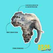 Africa Sticker | Safari Sticker | Africa Decal