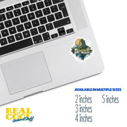 Brazil Sticker | Brazil Decal | South America Sticker