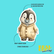 Baby Penguin Sticker | Penguin Sticker | Baby Penguin Decal