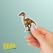 Gallimimus Sticker | Gallimimus Decal | Dinosaur Water Bottle Sticker