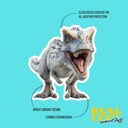 Indominus Rex Sticker | Indominus Rex Decal | Dinosaur Water Bottle Sticker