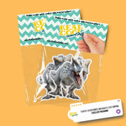 Indominus Rex Sticker | Indominus Rex Decal | Dinosaur Water Bottle Sticker