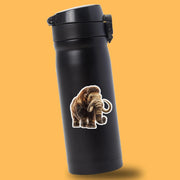 Woolly Mammoth Sticker | Woolly Mammoth Sticker Decal | Dinosaur Water Bottle Sticker